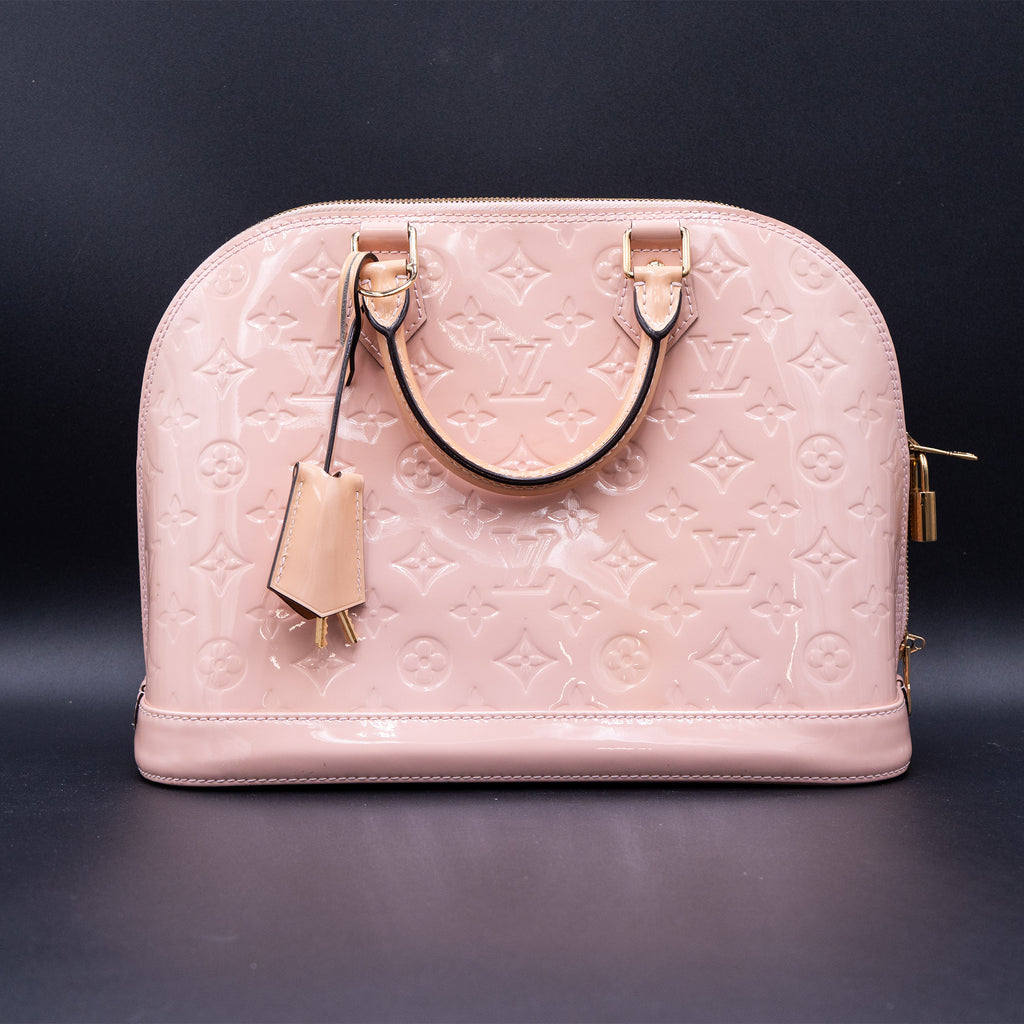 Louis Vuitton Vernis Monogram Alma Handbag