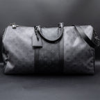 Louis Vuitton Reverse Monogram Eclipse Keepall Bandouliere 50 Duffel Bag
