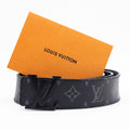 Louis Vuitton Initiales 40mm Matte Black Belt