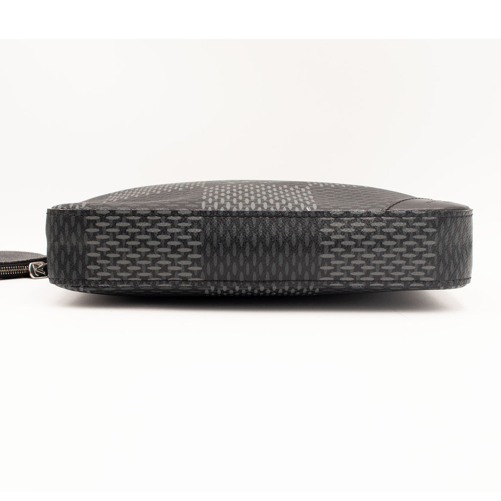 Louis Vuitton Trio Messenger Crossbody Black Handbag