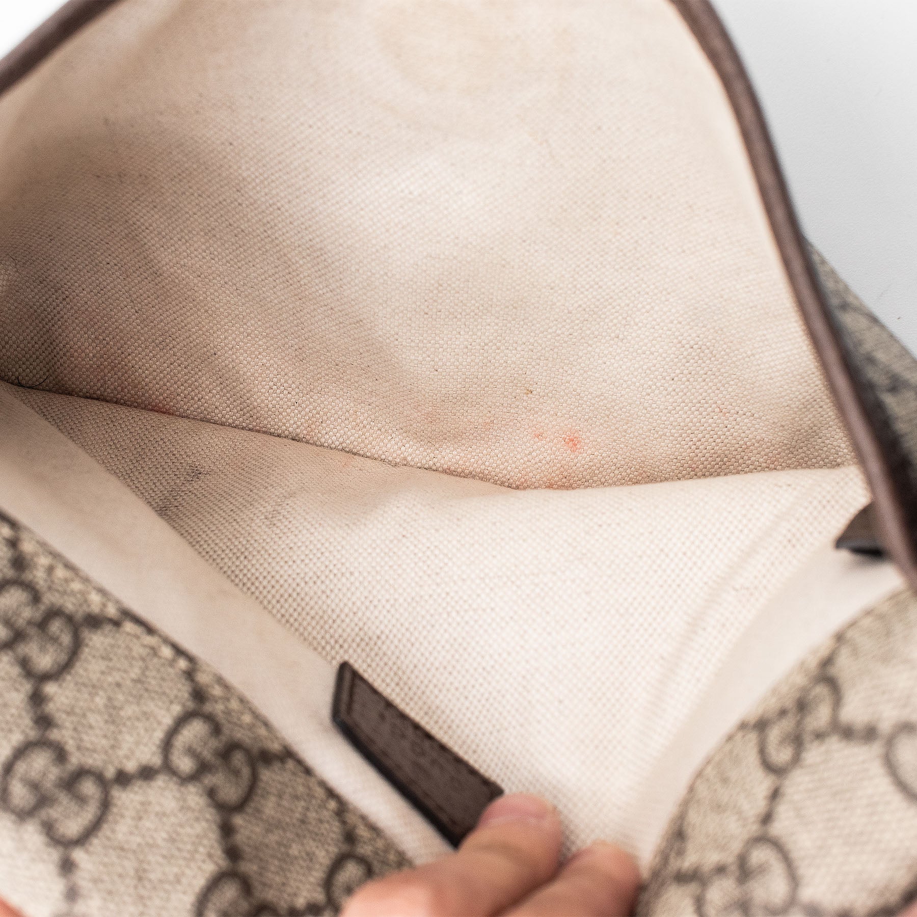 Gucci Monogram Neo Vintage Belt Bag