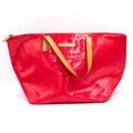 Louis Vuitton Vernis Bellevude Monogram Red Handbag