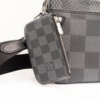 Louis Vuitton Trio Messenger Crossbody Black Handbag