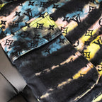 Louis Vuitton Tye Dye Cargo Jeans Size 34