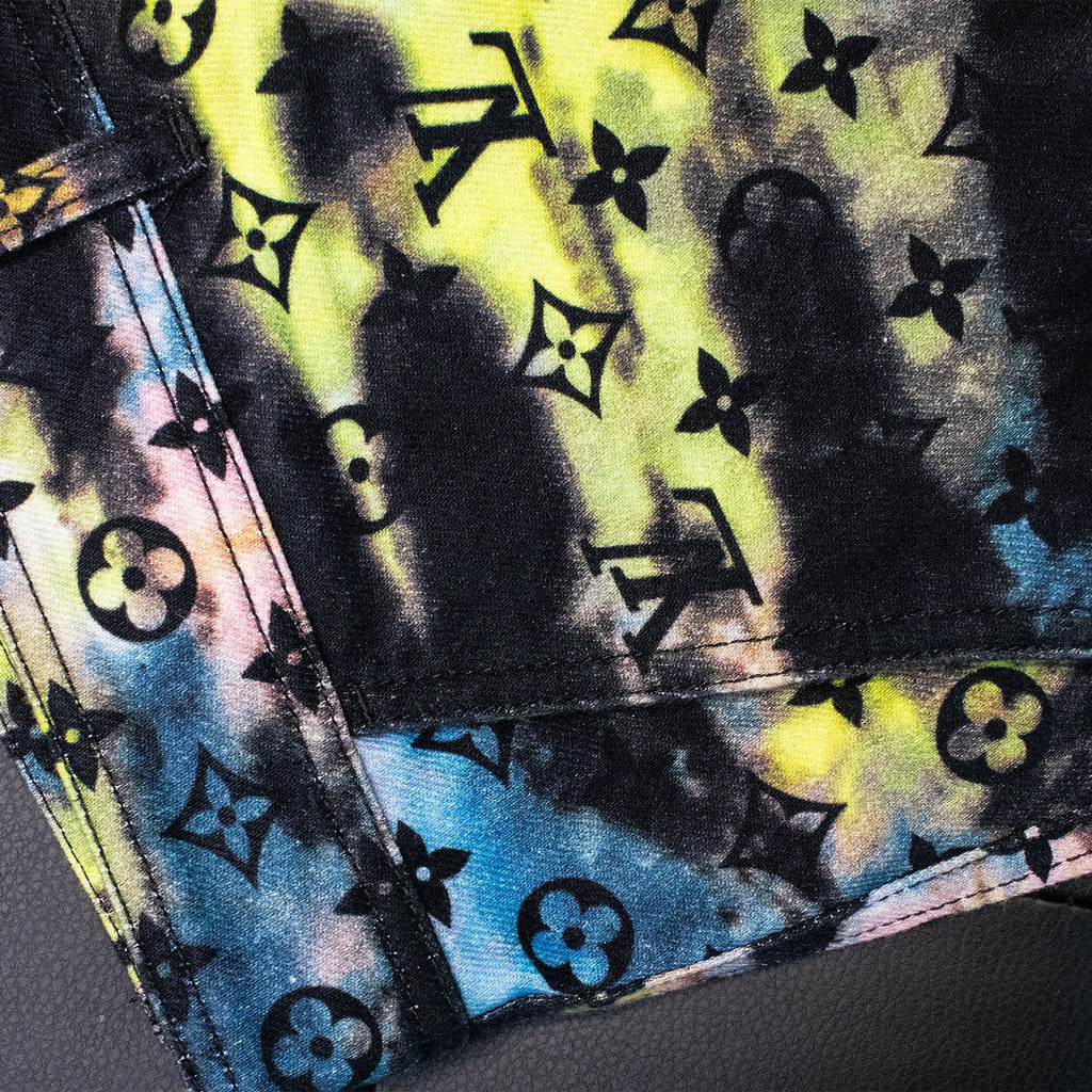 Louis Vuitton Tye Dye Cargo Jeans Size 34