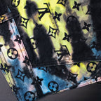 Louis Vuitton Tye Dye Cargo Jeans Size 34