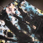 Louis Vuitton Tye Dye Cargo Jeans Size 34