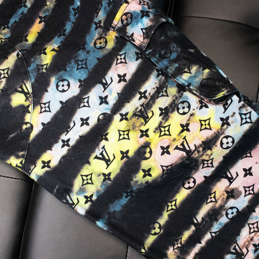 Louis Vuitton Tye Dye Cargo Jeans Size 34