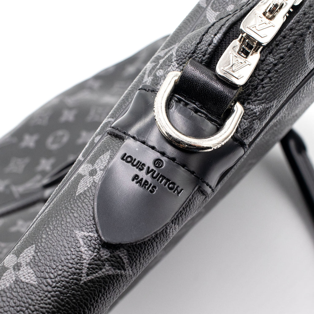 Louis Vuitton Porte Documents Voyage Black Monogram Briefcase