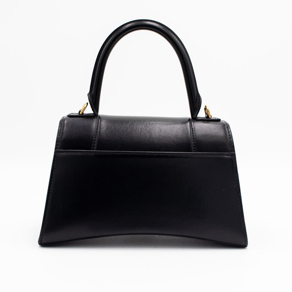 Balenciaga Mini Hourglass Black Handbag