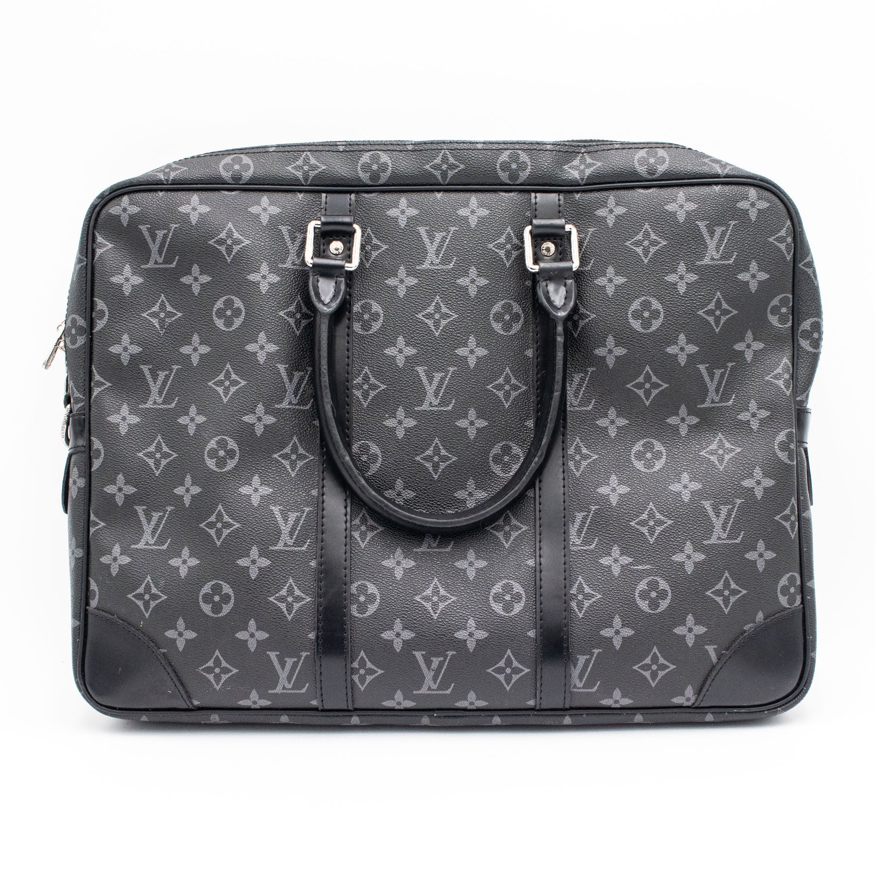 Louis Vuitton Porte Documents Voyage Black Monogram Briefcase