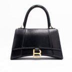 Balenciaga Mini Hourglass Black Handbag