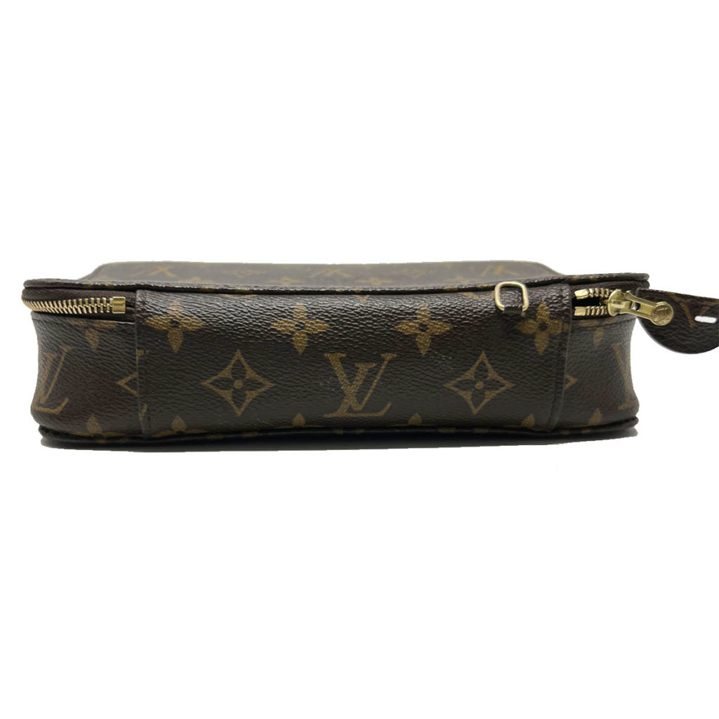 Louis Vuitton Monogram Canvas Monte Carlo Zip Pochette Travel Bag