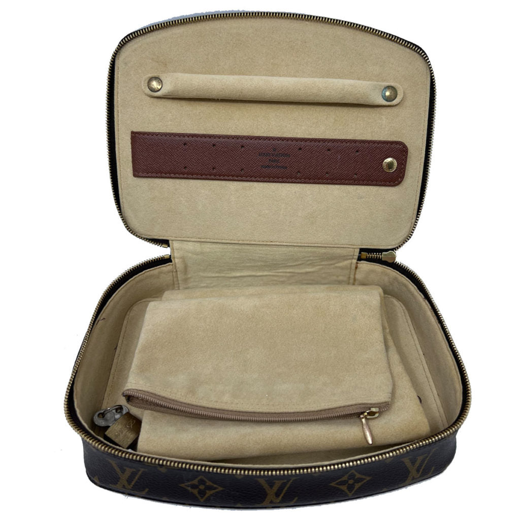 Louis Vuitton Monogram Canvas Monte Carlo Zip Pochette Travel Bag