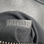 Louis Vuitton Black Odessa Taiga Leather Mens Laptop Bag NO STRAP