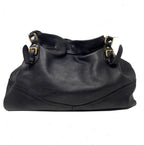 Prada Cervo Antik Drawstring Tassel Deerskin Soft Leather Tote Handbag