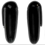 Celine Tassels Black Leather Wallet on Strap