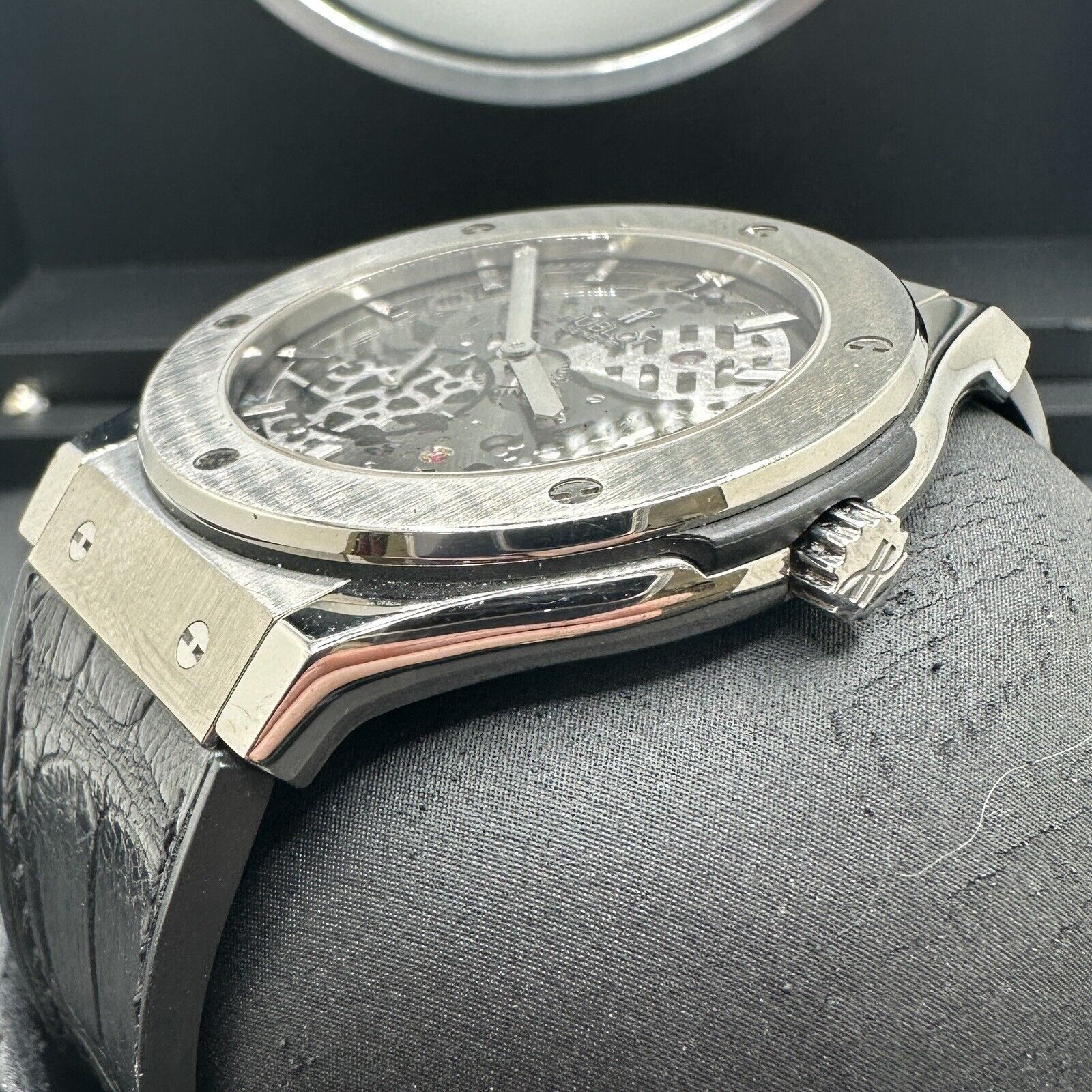 Hublot Classic Fusion Skeleton Ultra Thin Men's Watch - 515.NX.0170.LR