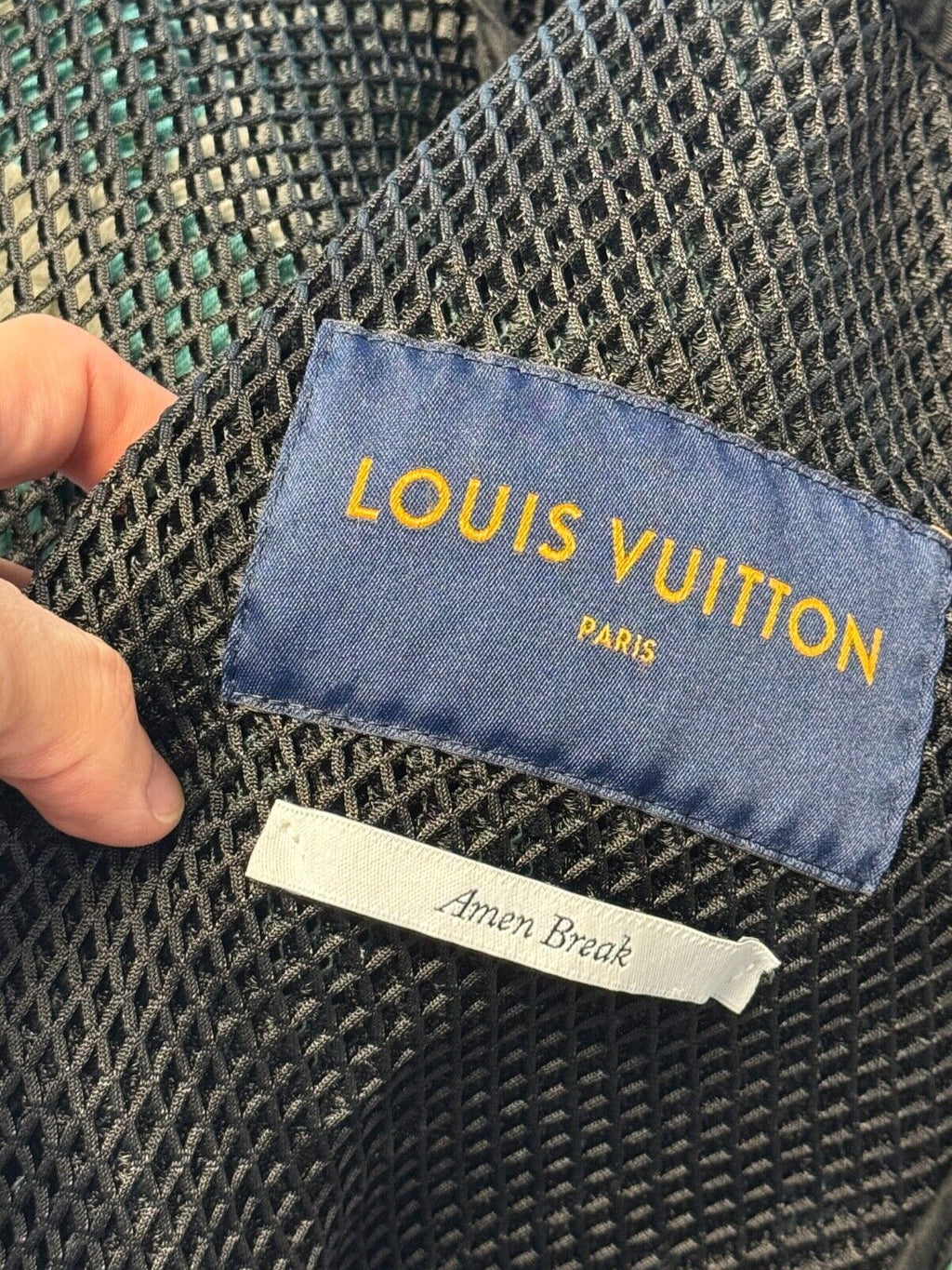 Louis Vuitton Gradient Monogram Mesh Blouson