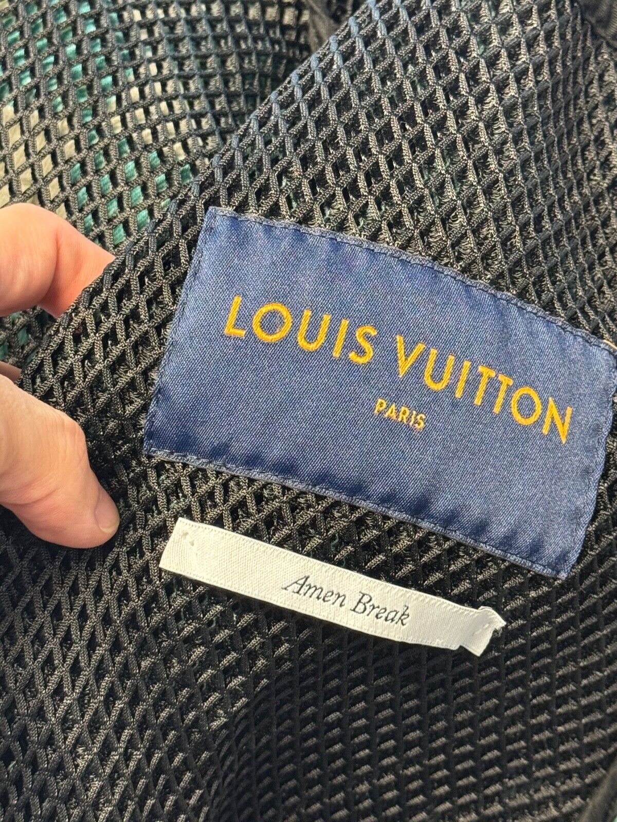 Louis Vuitton Gradient Monogram Mesh Blouson