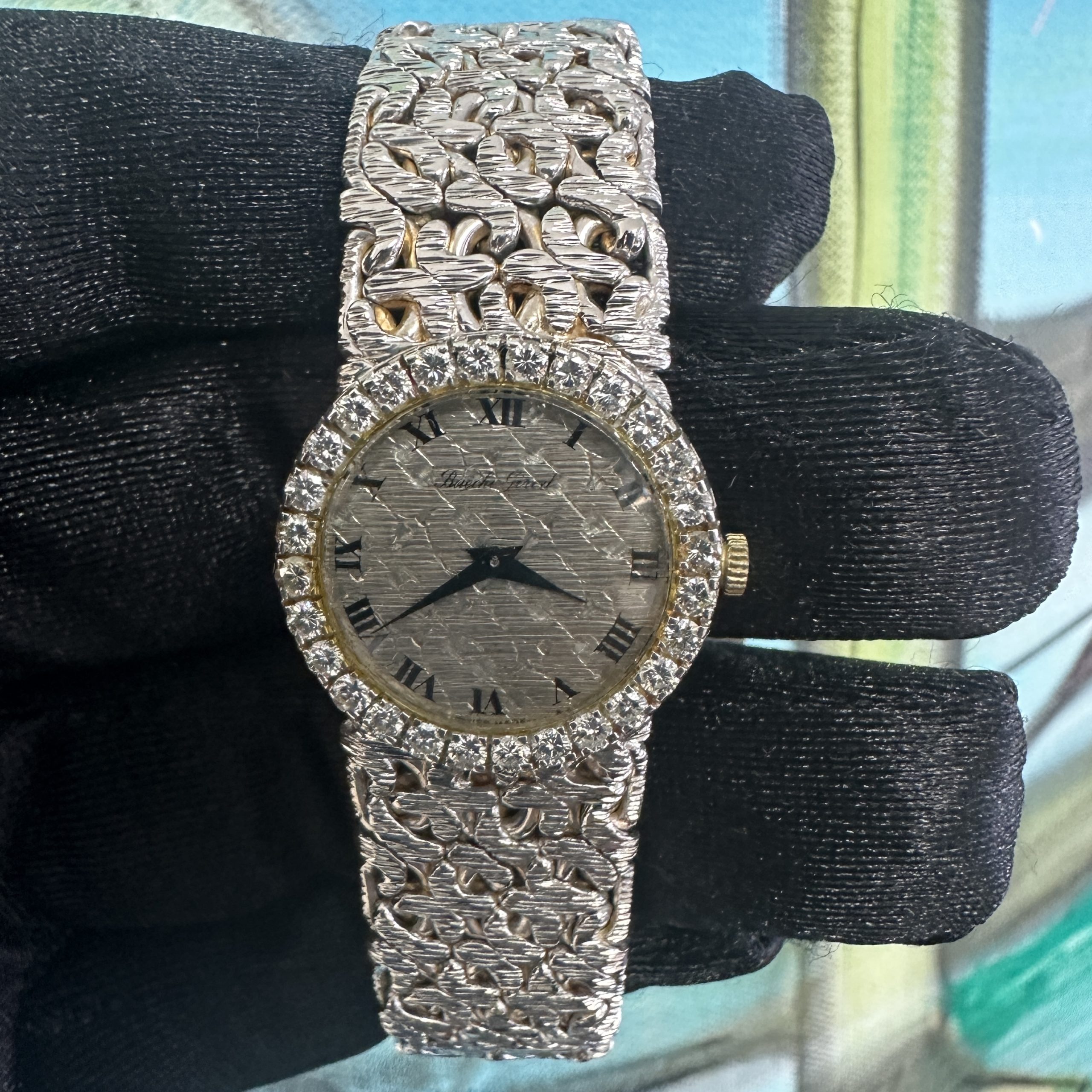 White gold ladies online watch