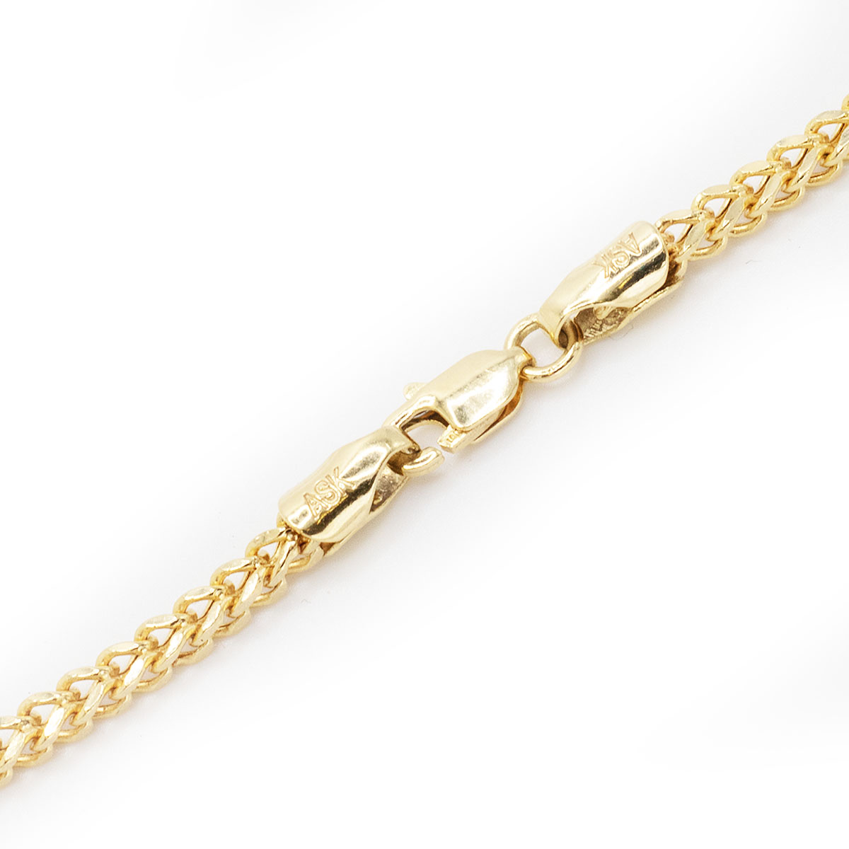 1mm Singapore Foxtail Chain - Necklaces | Ariel Gordon
