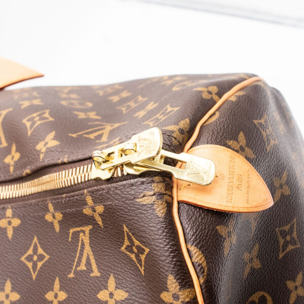 Louis Vuitton Keepall 55 Monogram Brown Duffle Bag - Image 8