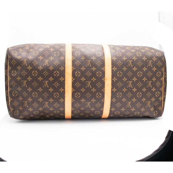 Louis Vuitton Keepall 55 Monogram Brown Duffle Bag - Image 7