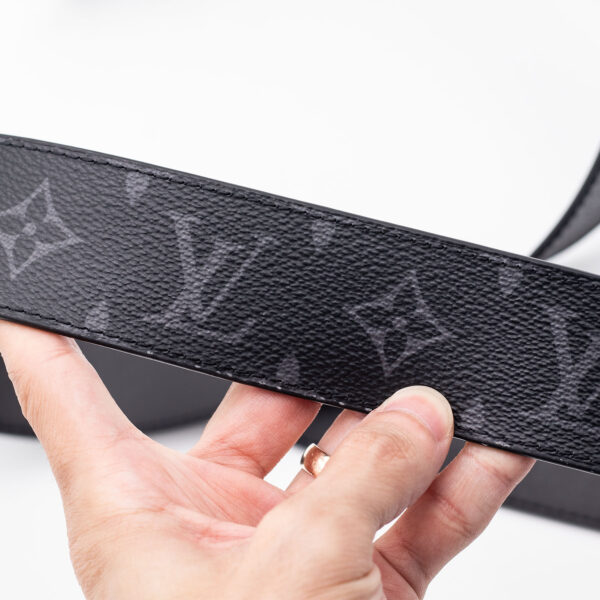 Louis Vuitton Initiales 40mm Matte Black Belt - Image 5