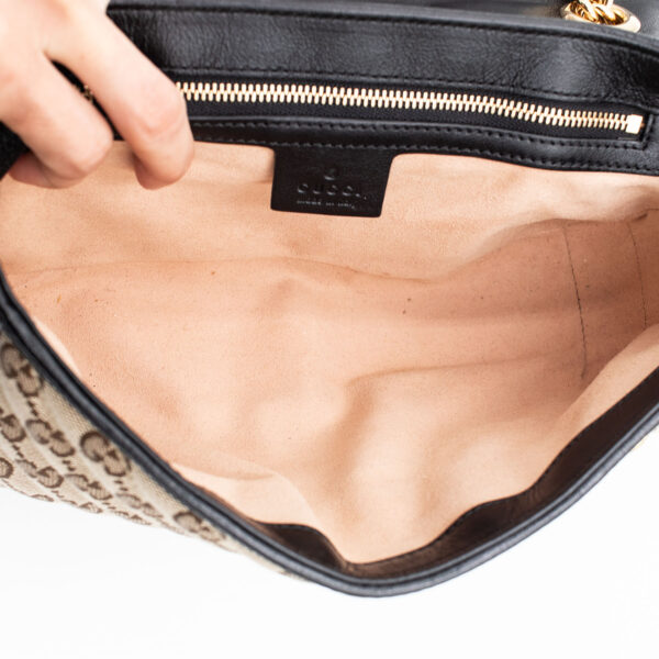 Gucci GG Marmont Canvas Small Shoulder Bag - Image 9
