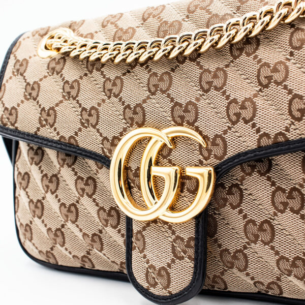Gucci GG Marmont Canvas Small Shoulder Bag - Image 7