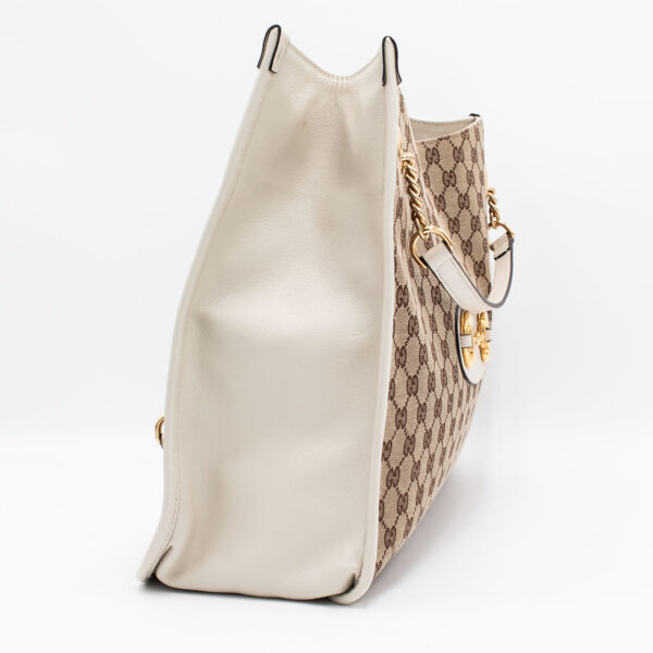 Gucci Horsebit 1955 Shopping Tote Bag - Image 4