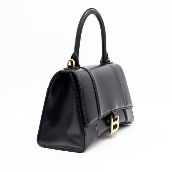 Balenciaga Mini Hourglass Black Handbag - Image 6