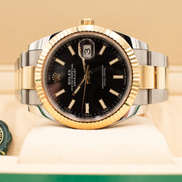 Rolex 126333 Datejust Two Tone Black Dial Watch With Box And Papers - Image 6