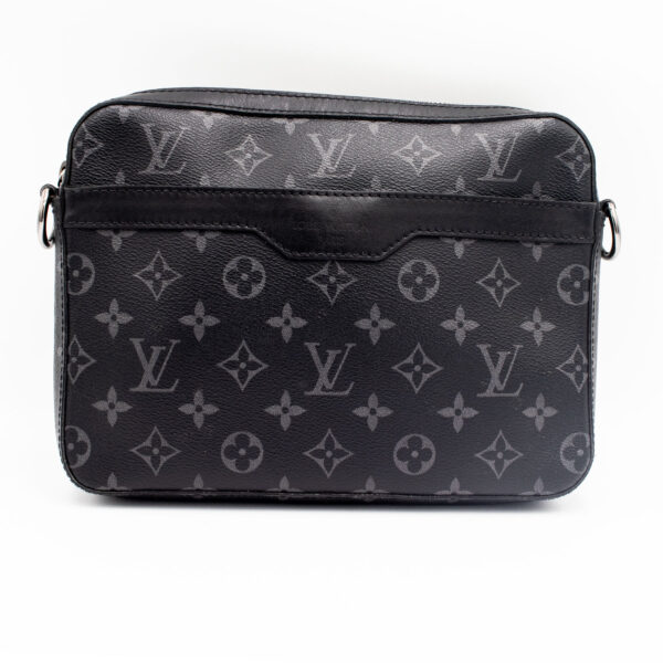 Louis Vuitton Trio Messenger Crossbody Monogram Black & Gray Handbag - Image 11