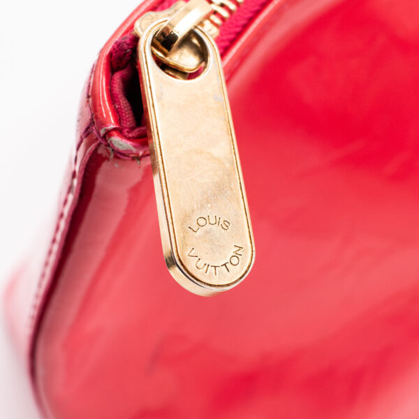 Louis Vuitton Vernis Bellevude Monogram Red Handbag - Image 14