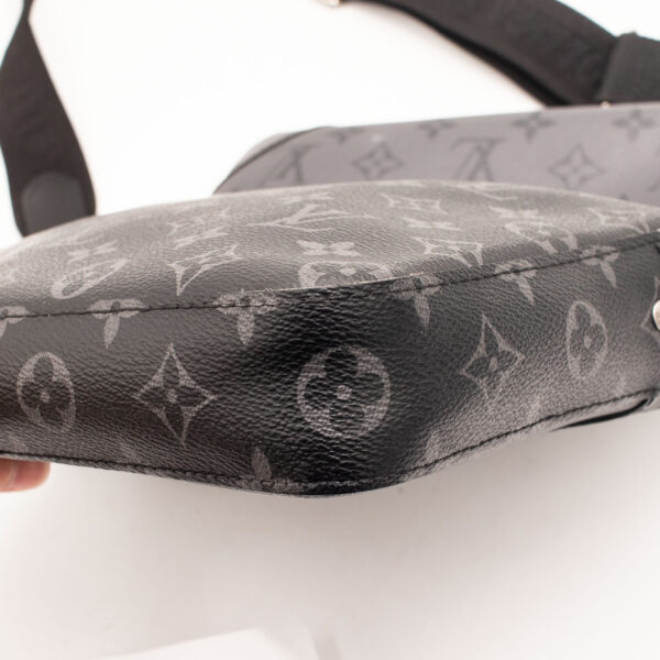 Louis Vuitton Trio Messenger Crossbody Monogram Black & Gray Handbag - Image 10