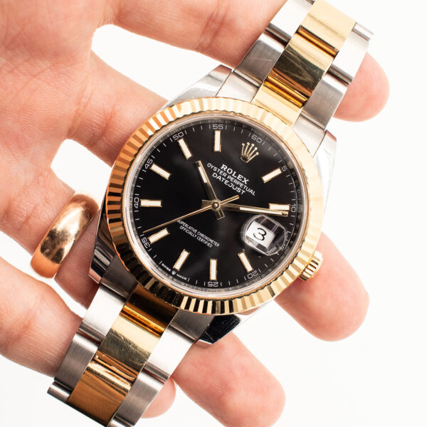 Rolex 126333 Datejust Two Tone Black Dial Watch With Box And Papers - Image 3
