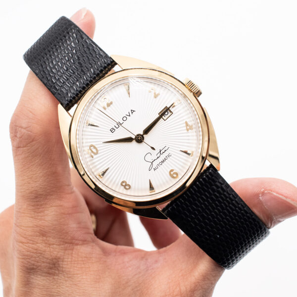 Bulova Frank Sinatra Special Edition Gold Tone Watch - Image 3