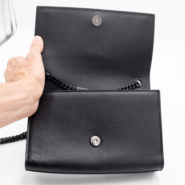 Yves Saint Laurent Mini Kate Crossbody Ladies Black Handbag - Image 9