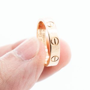 Cartier Love Ring 18k Yellow Gold Size 48