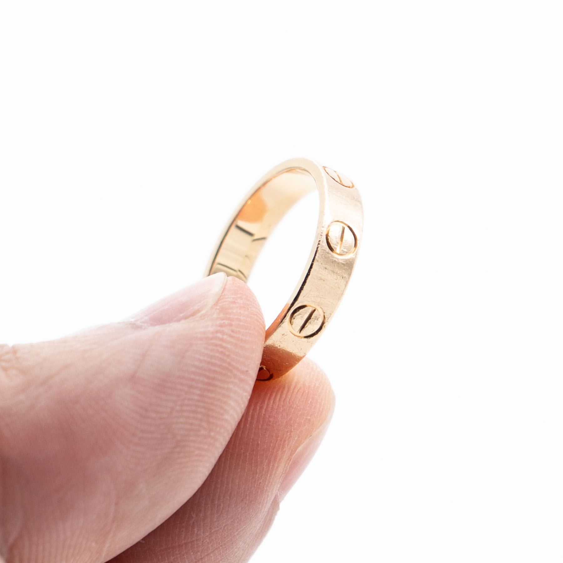 Cartier Love Ring 18k Yellow Gold Size 48 - Image 2