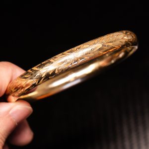 10k Yellow Gold Vintage Bangle Bracelet