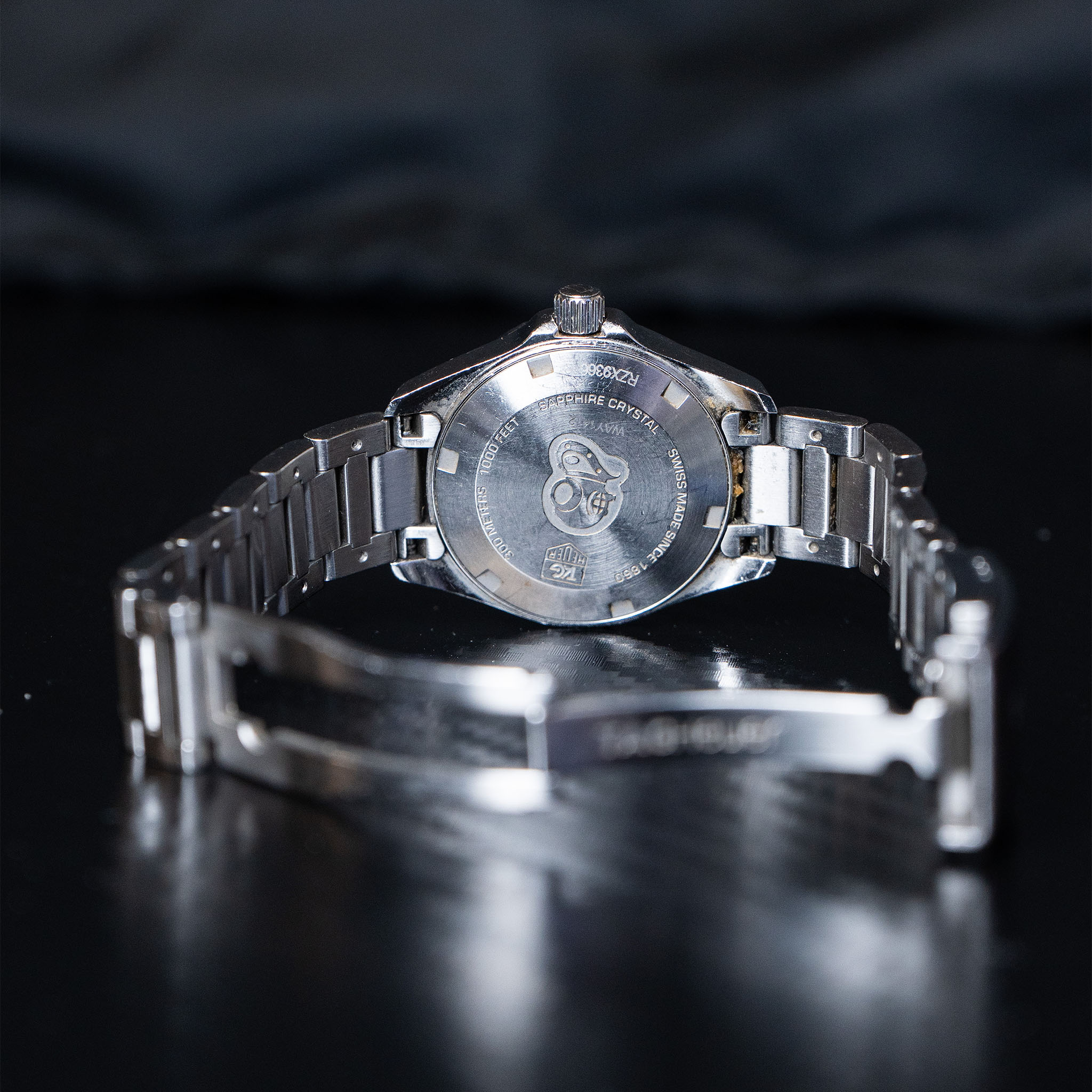 Tag Heuer Aquaracer Mother of Pearl Dial Stainless Steel Ladies Watch - Image 3